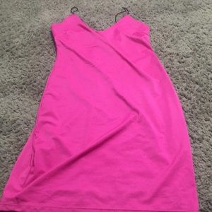 Pink mini dress never worn